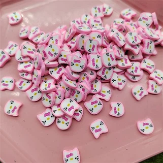 かわいい猫ポリマークレイ